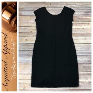 Athleta Black BodyCon Athleisure Dress Stretchy